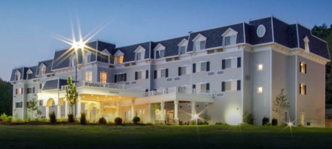 The hotel was so new, it wasn't on everyone's GPS yet. Lovely place.