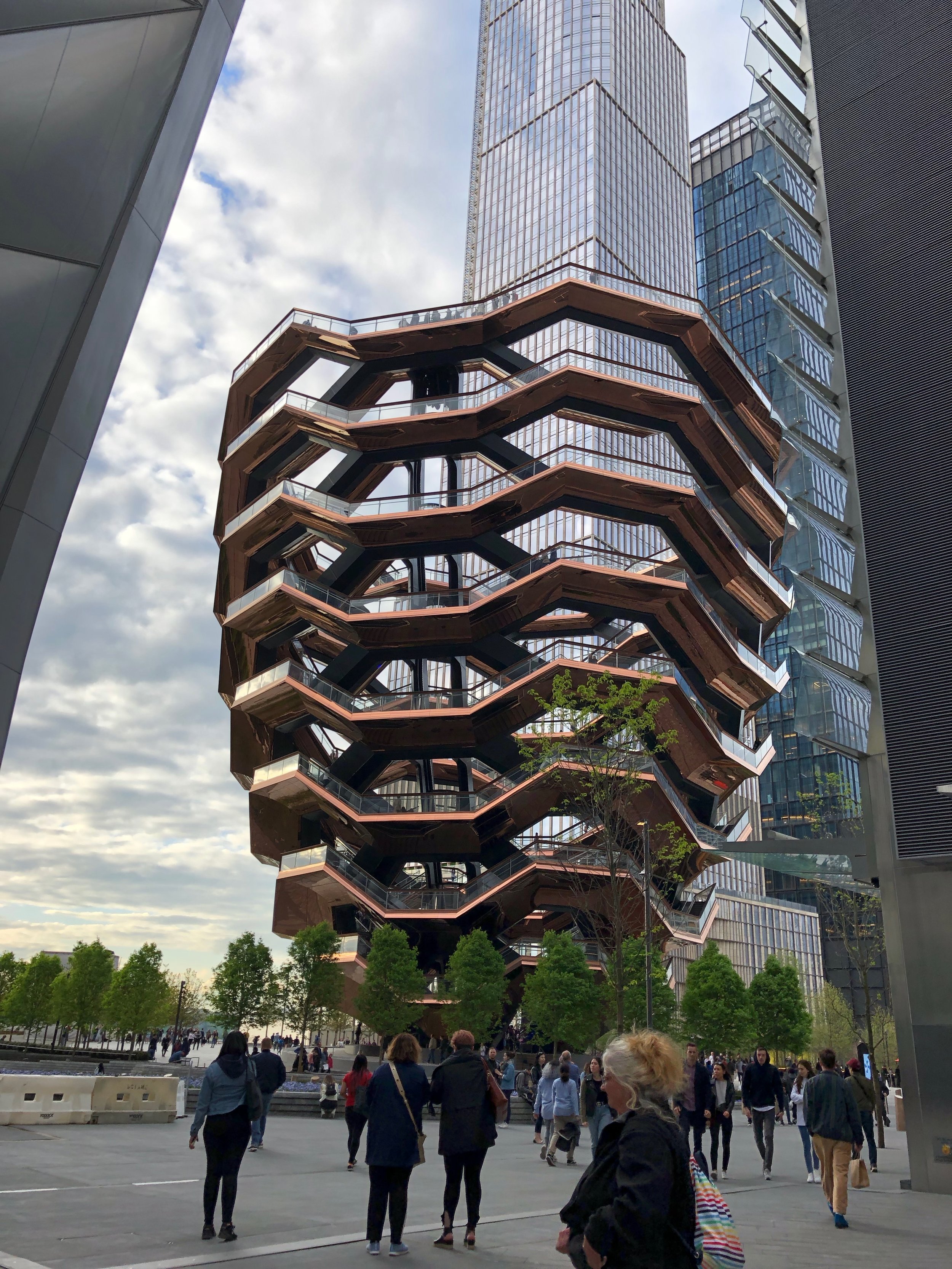 The Vessel at Hudson Yards and The High Line