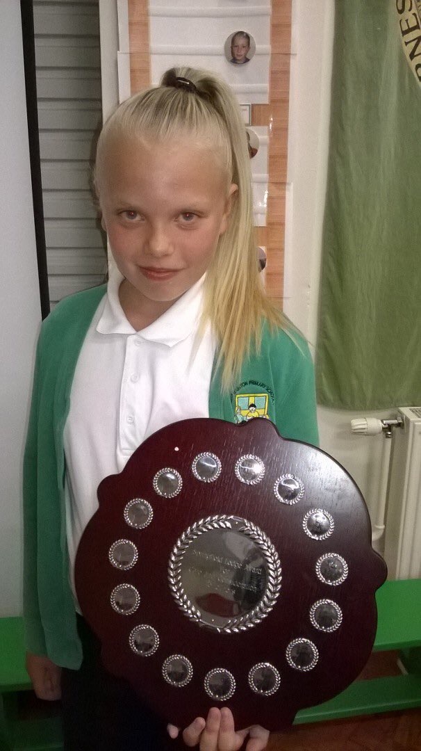 Congratulations Amy, thoroughly deserved and thank you to all West Rainton Primary School for everything you do for our residents.