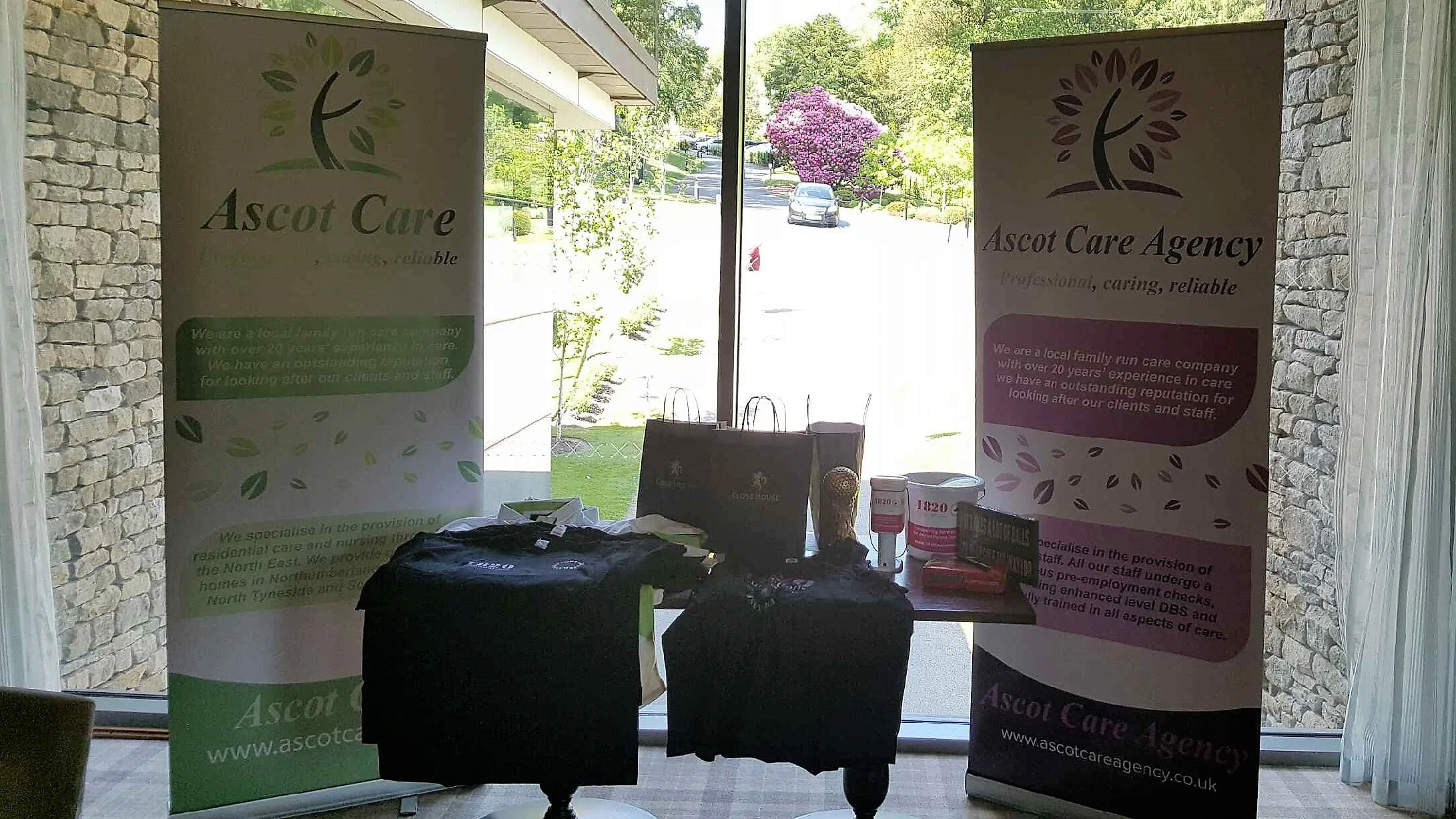 Polo shirts, golf balls, corporate hospitality at a Newcastle Falcons game and of course, the Ascot Cup were all prizes to be won.