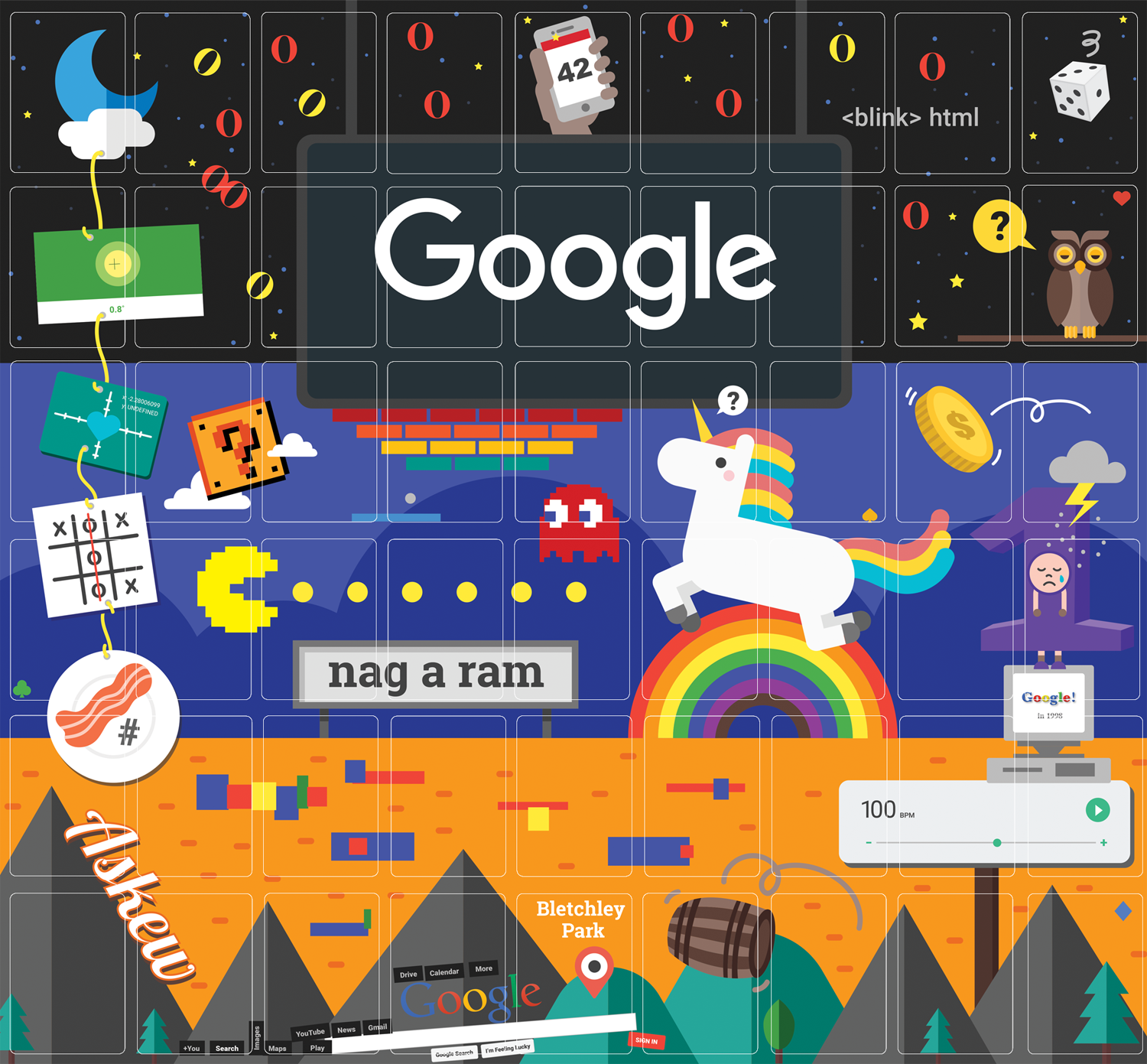 Popular Google Doodle Games - Google Solitaire