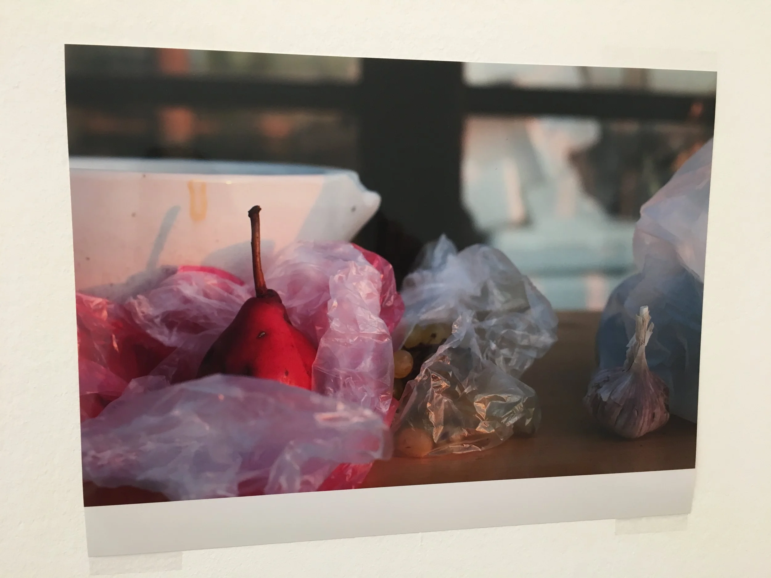 Wolfgang Tillmans' still life, and below: airport series, exhibition shots