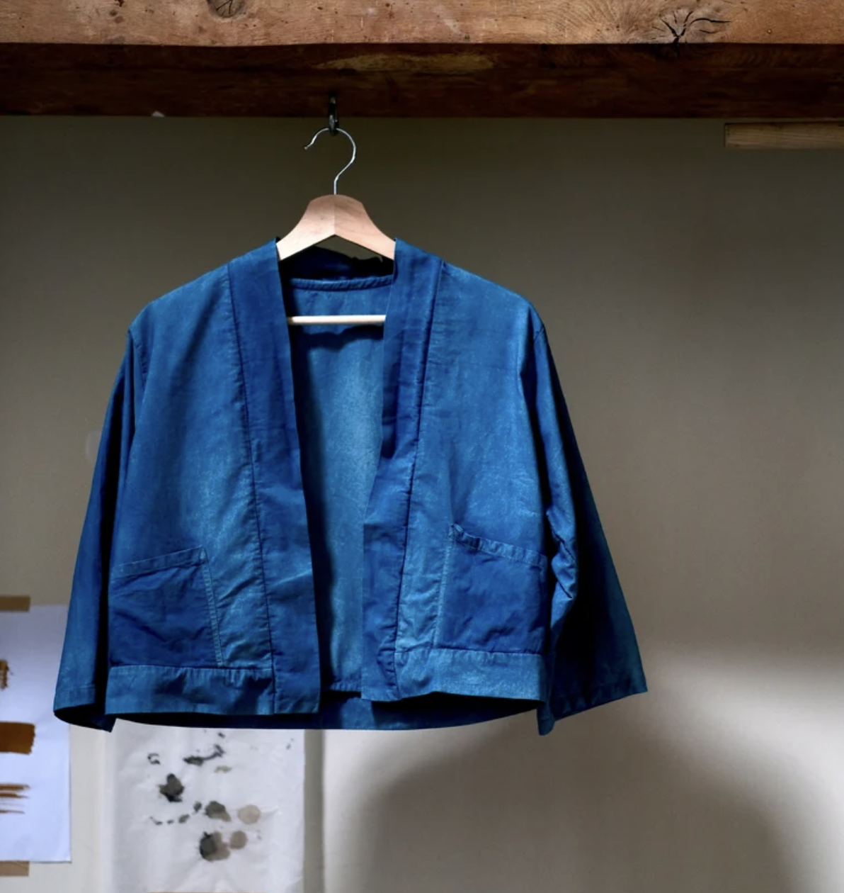 Indigo Workwear Jacket - Deep blue