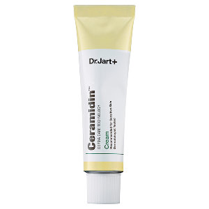 Dr. Jart Ceramidin Cream: This is an absolute must for dry skin! I use this on set for a quick fix with rough, dehydrated skin as well as for myself when my psoriasis lesions are bad. It is quenching and super soothing