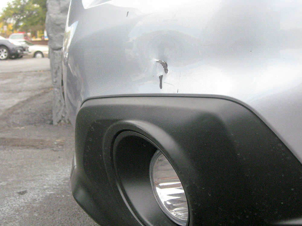 Bumper Repair - Before