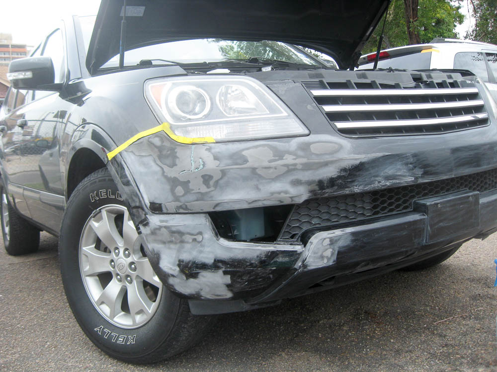 Bumper Repair - Before
