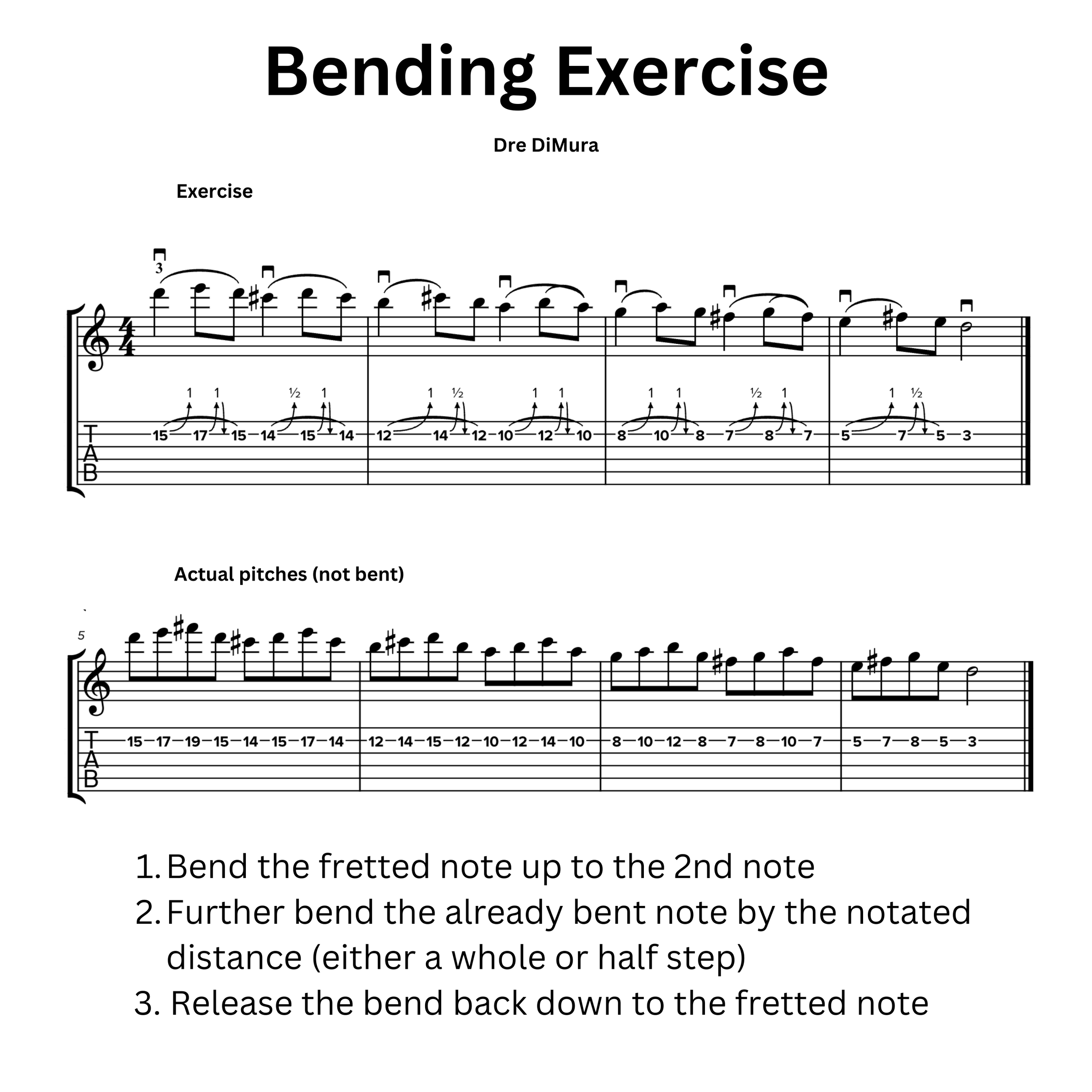 Impossible Bending Exercise