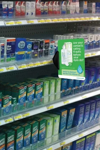 BioTrue — Shelf Talker