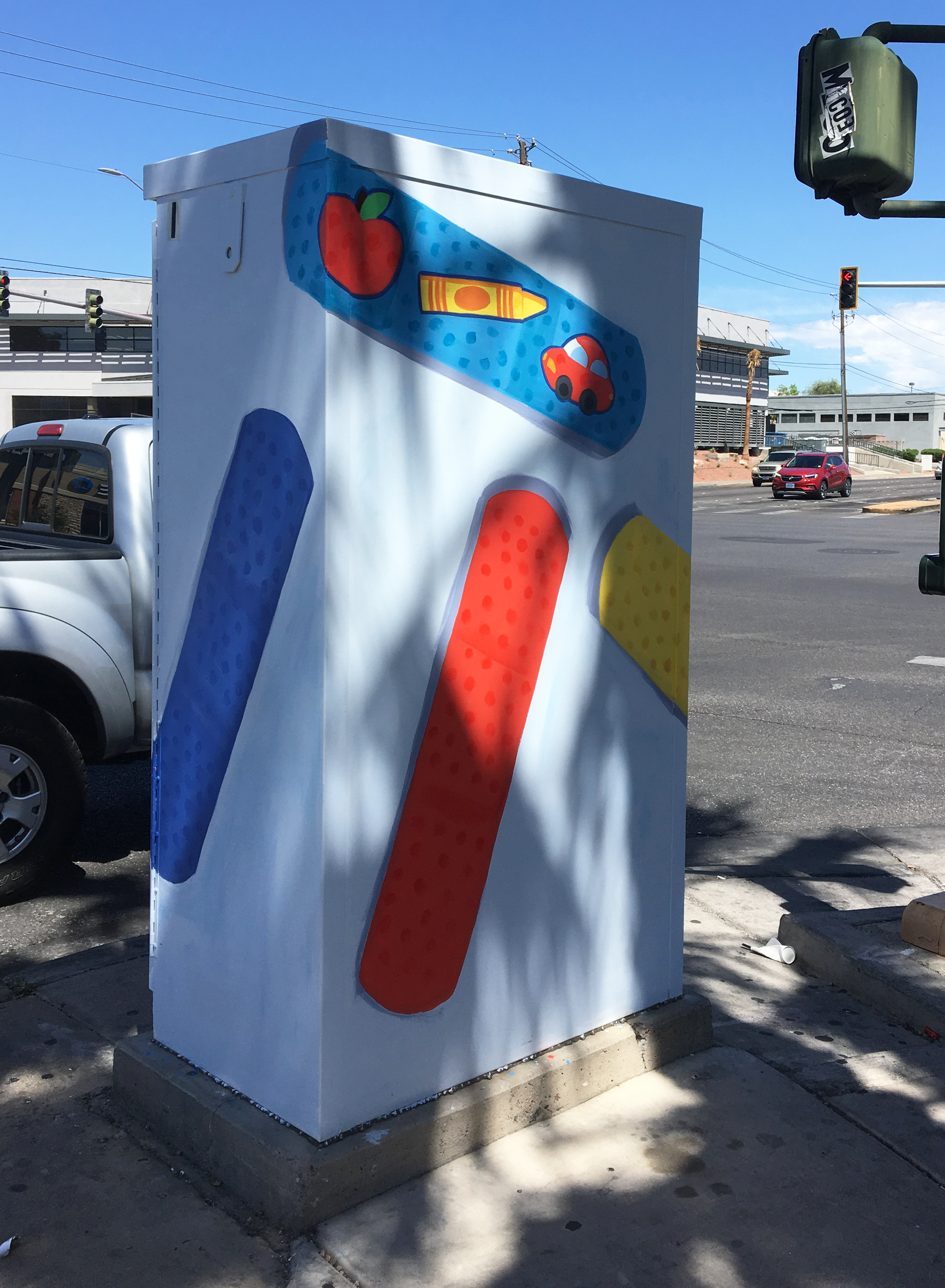 AMP Utility Cabinet Painting Program, Las Vegas, Nevada