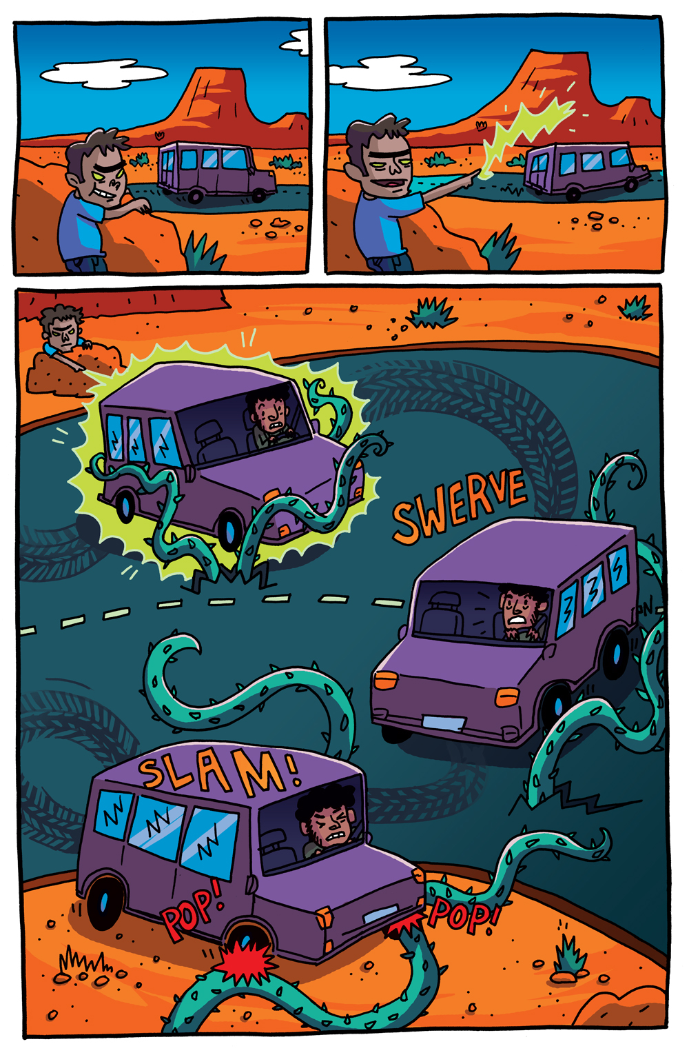  Colors for Coady and the Creepies Issue #2 (Boom! Box) – Art by Amanda Kirk 