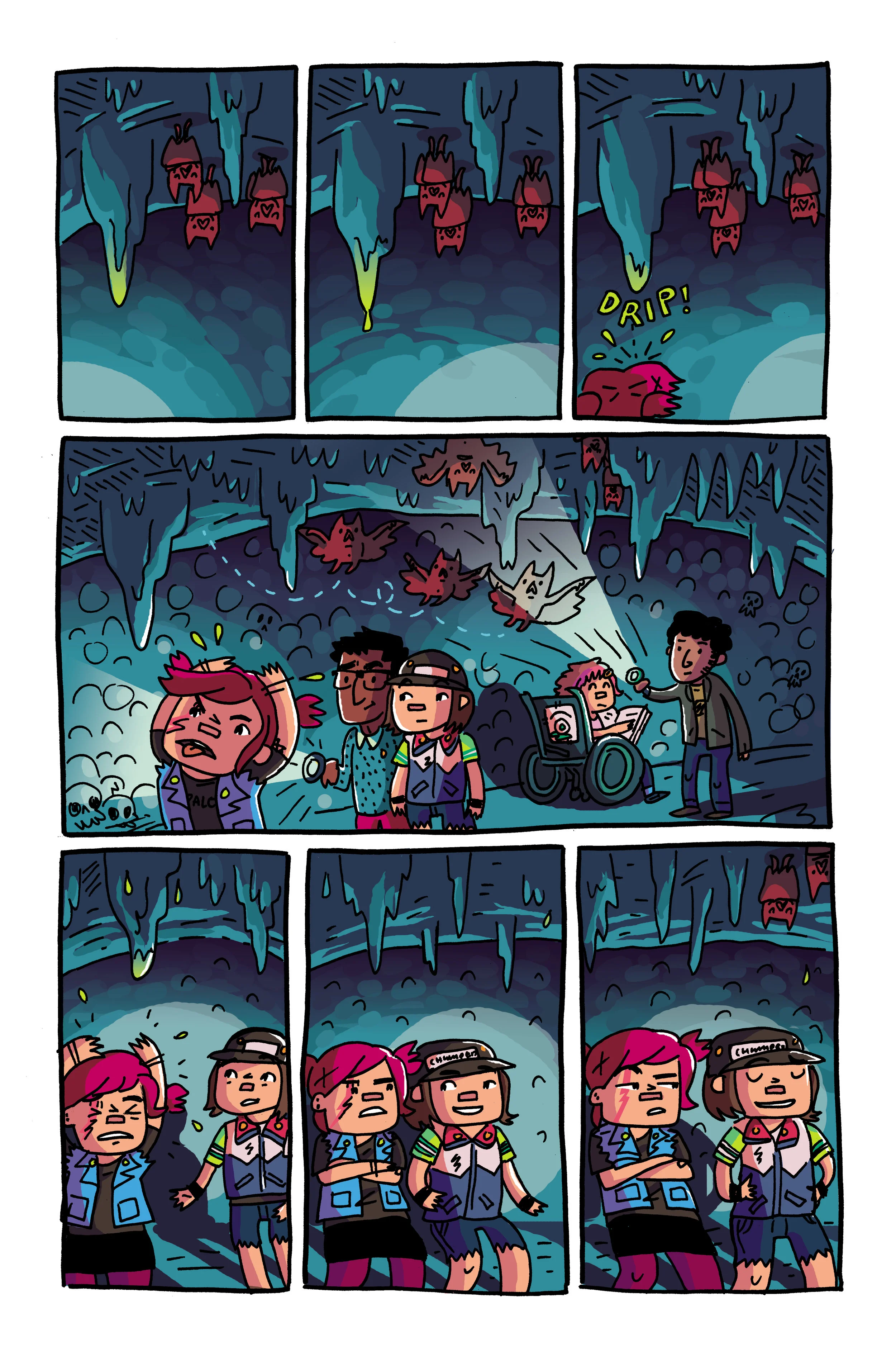 Colors for Coady and the Creepies Issue #4 (Boom! Box) – Art by Amanda Kirk
