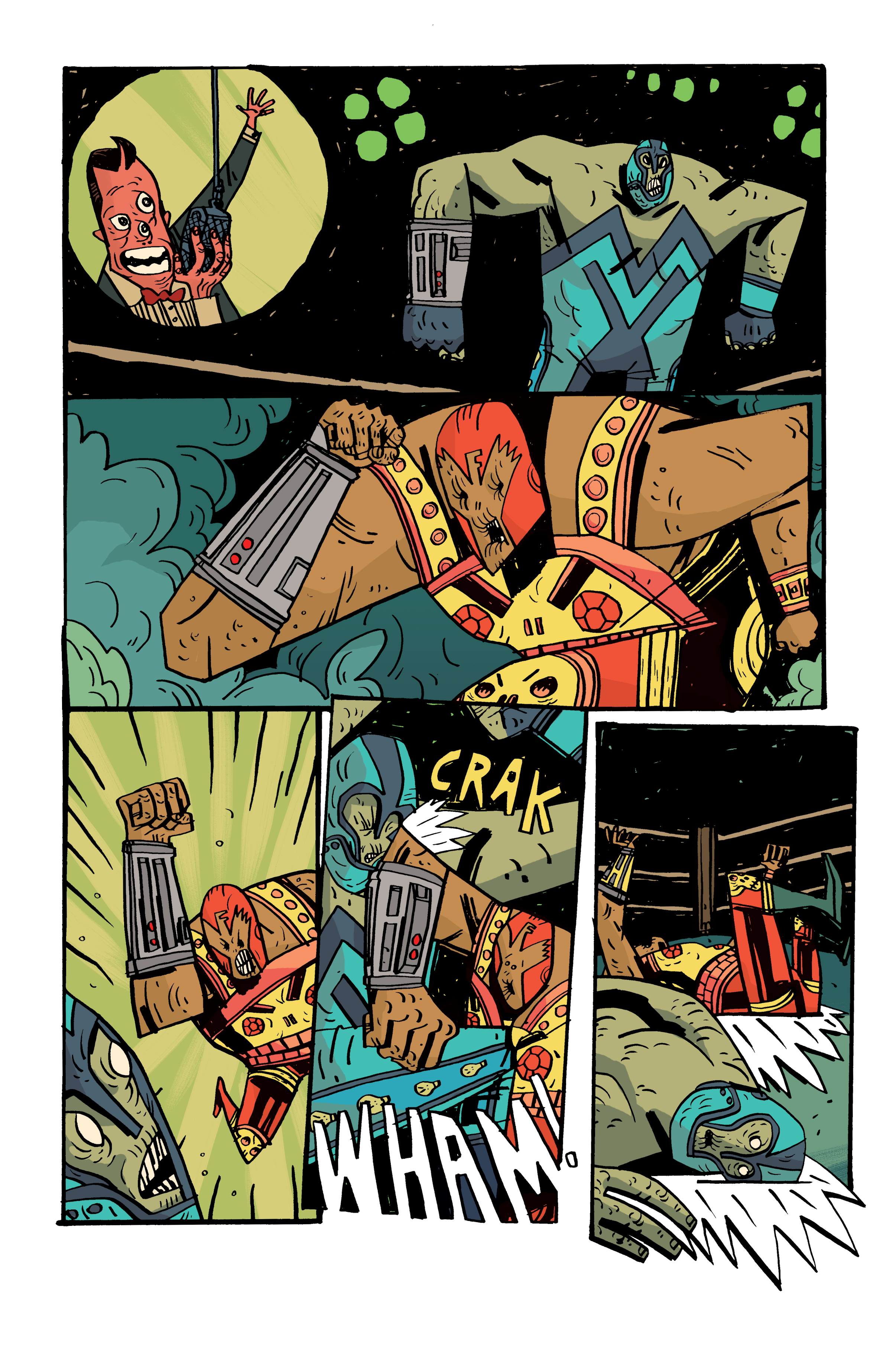 Colors for Samurai Jack: Quantum Jack #2 (IDW) – Art by Warwick Johnson Cadwell