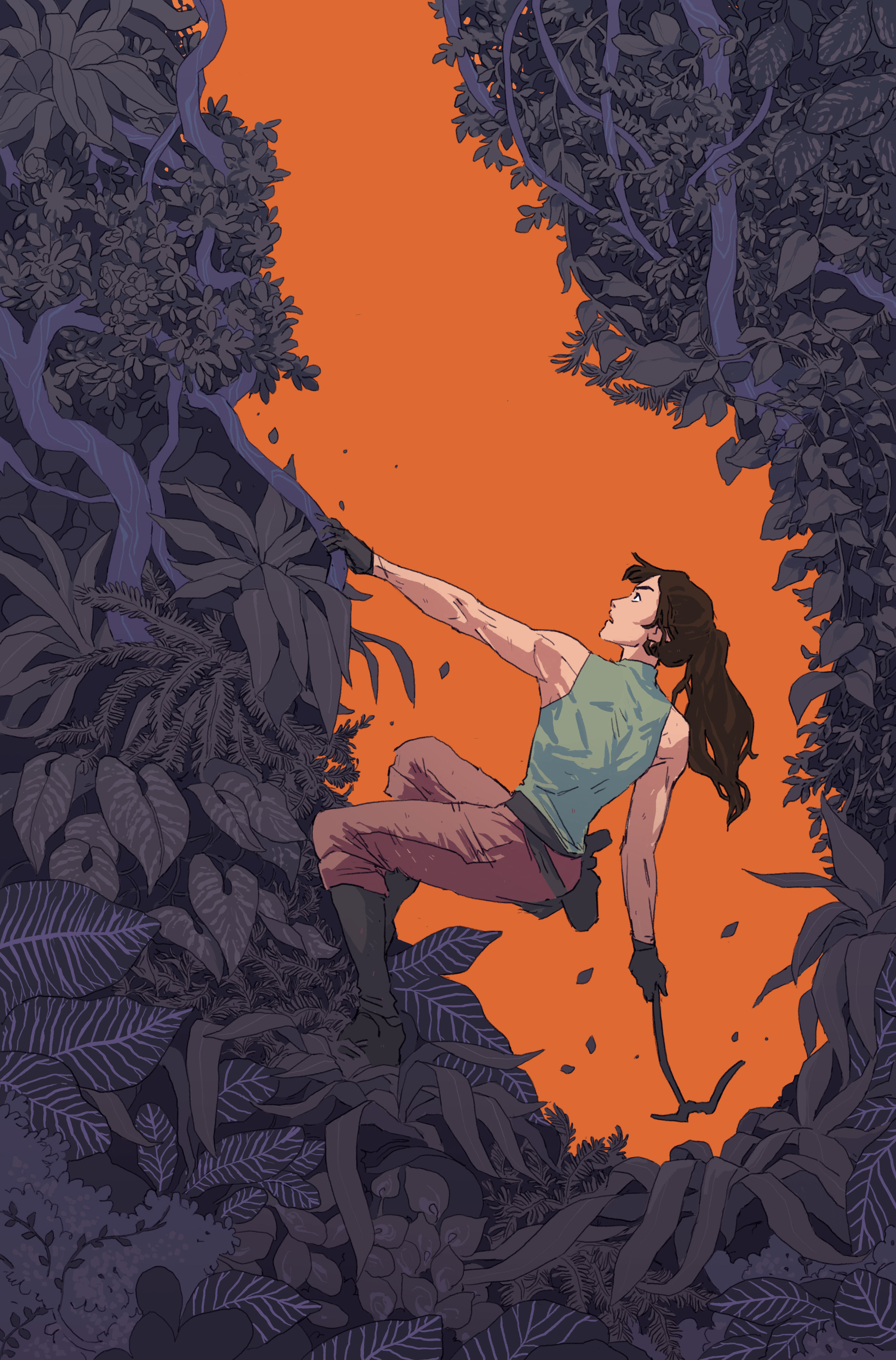  Cover  - Tomb Raider: Inferno  #2 - Dark Horse Comics 