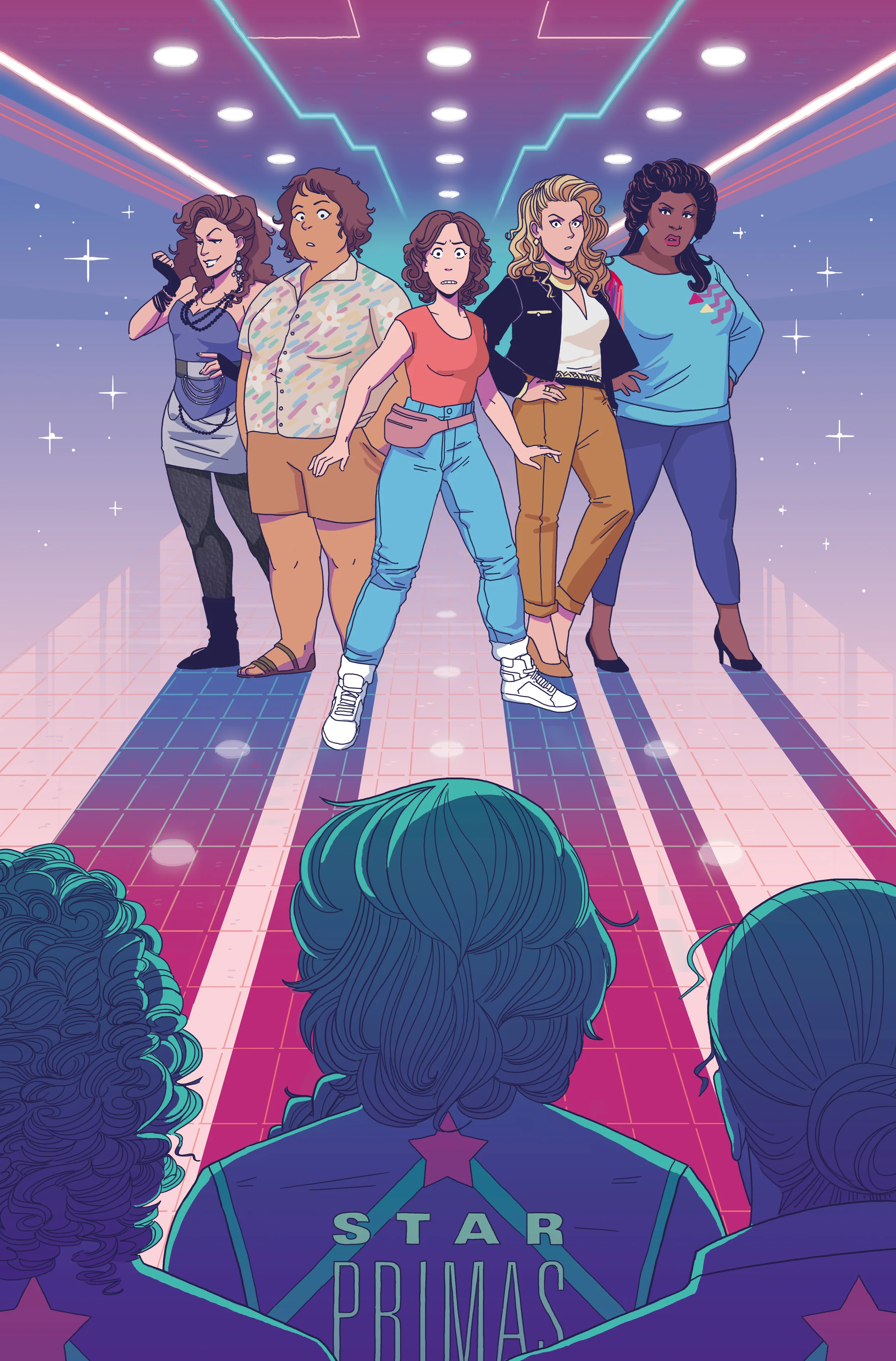Cover - GLOW #2 - IDW View Interview »