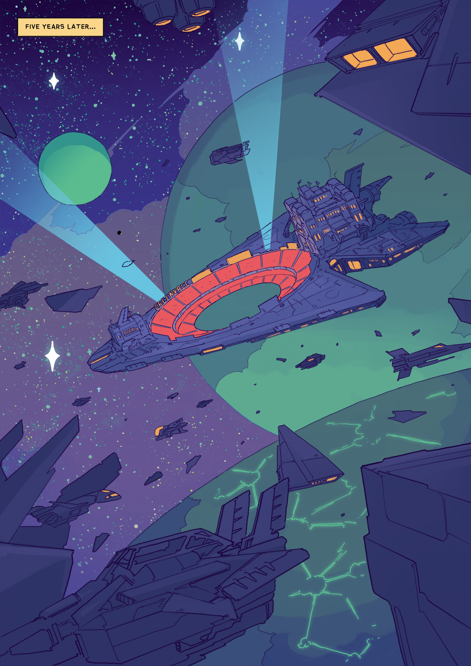 Page 26 - Cosmoknights - Top Shelf Productions Read the whole thing online at cosmoknights.space