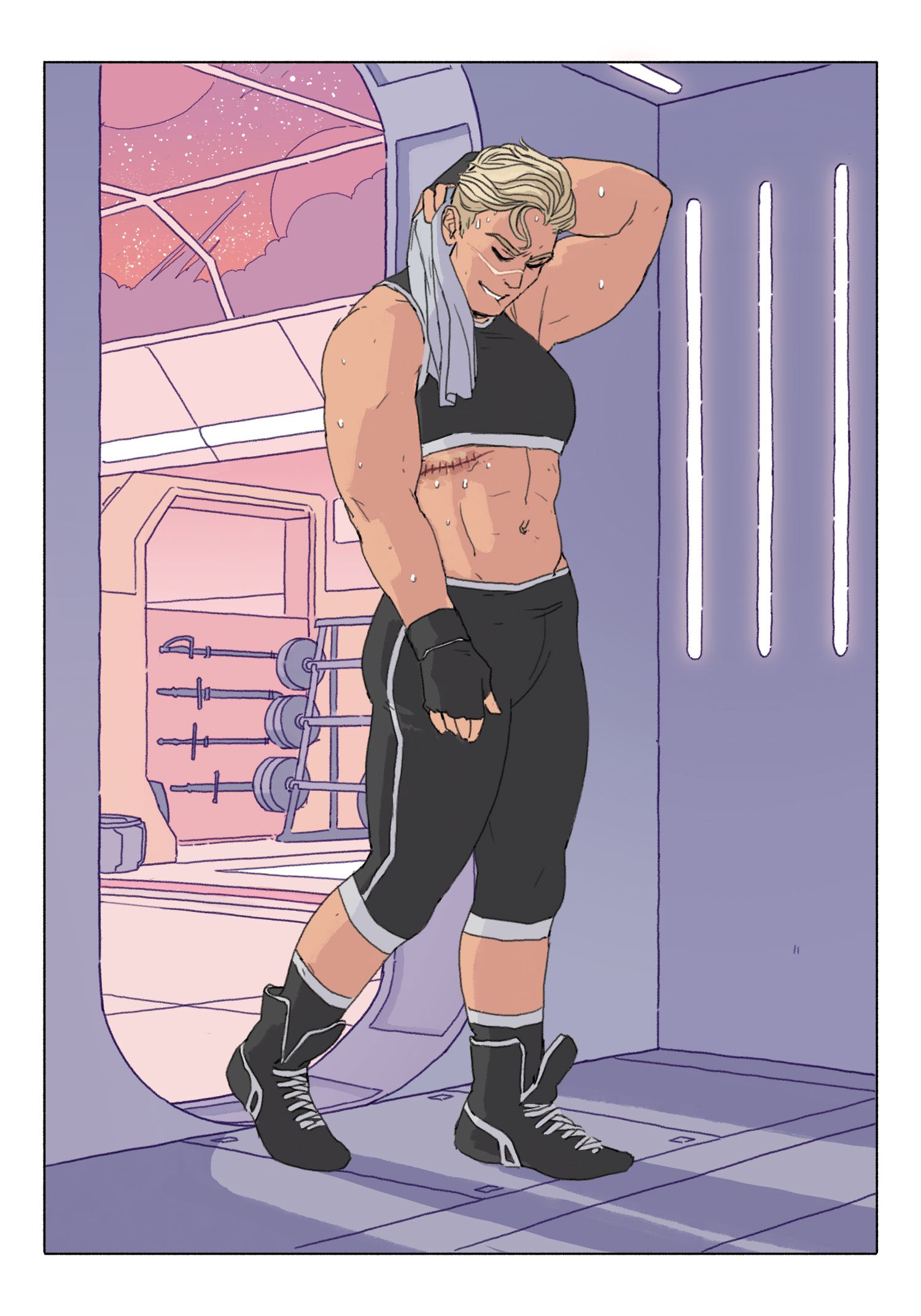 Page 70 - Cosmoknights - Top Shelf Productions Read the whole thing online at cosmoknights.space