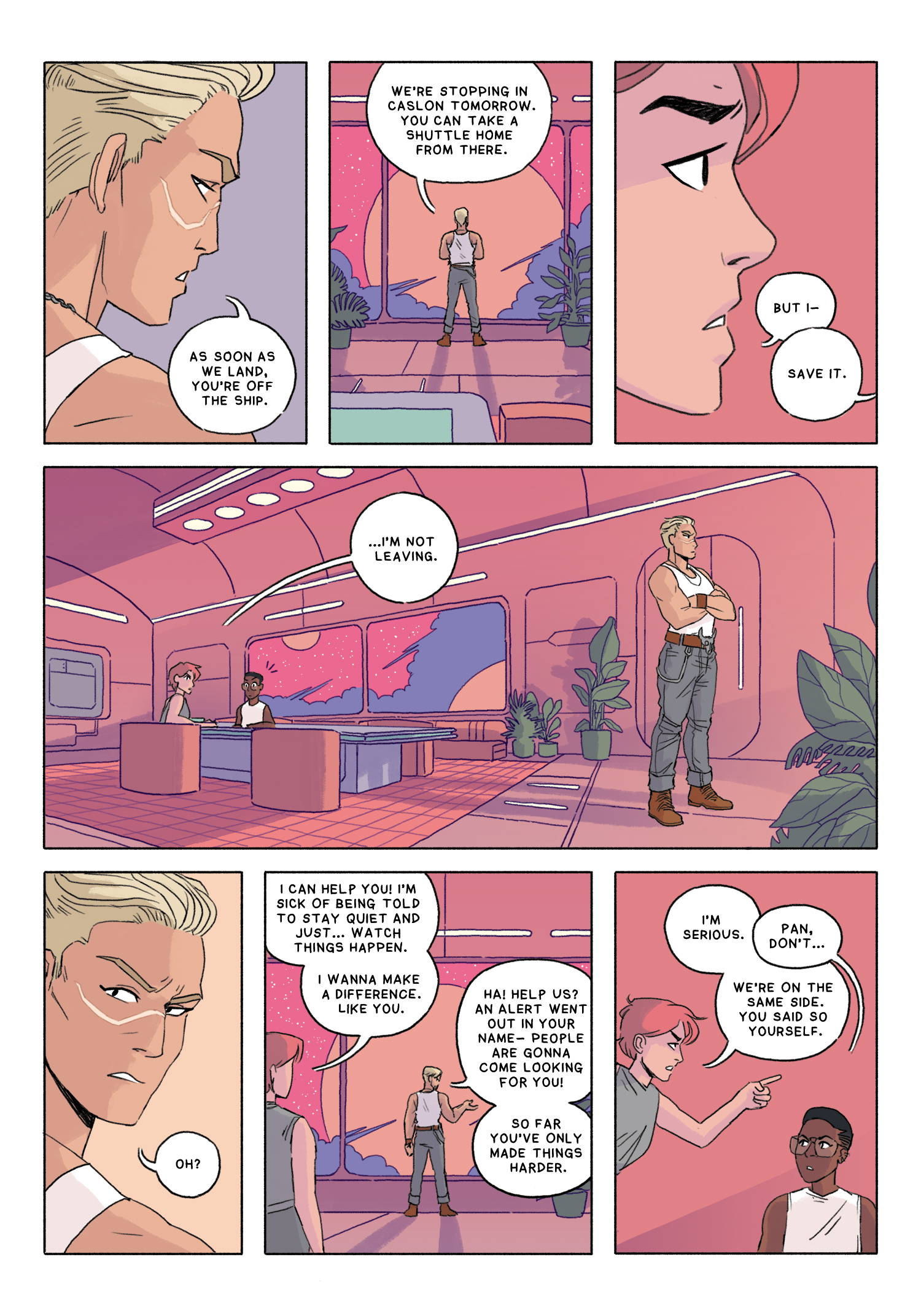 Page 74 - Cosmoknights - Top Shelf Productions Read the whole thing online at cosmoknights.space
