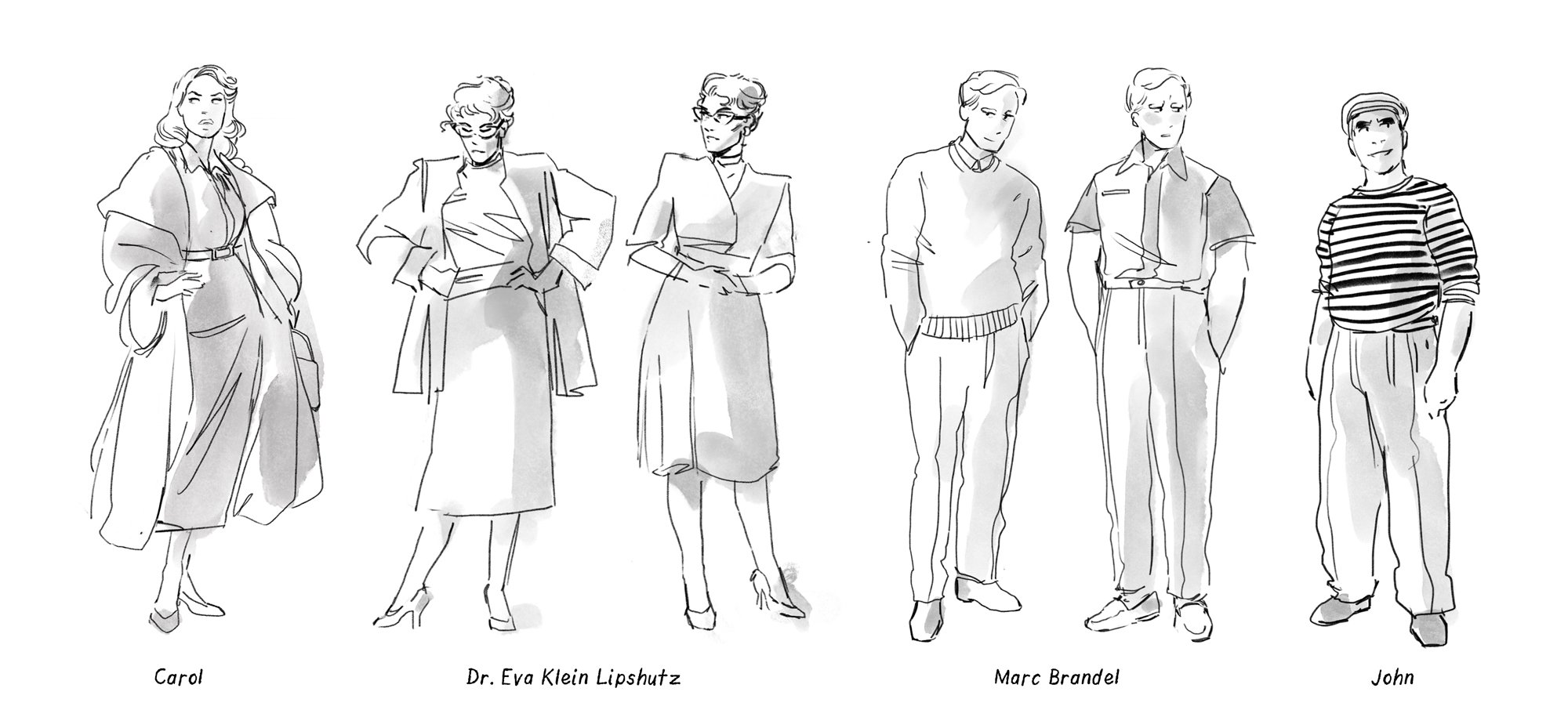  Research – Secondary character design 