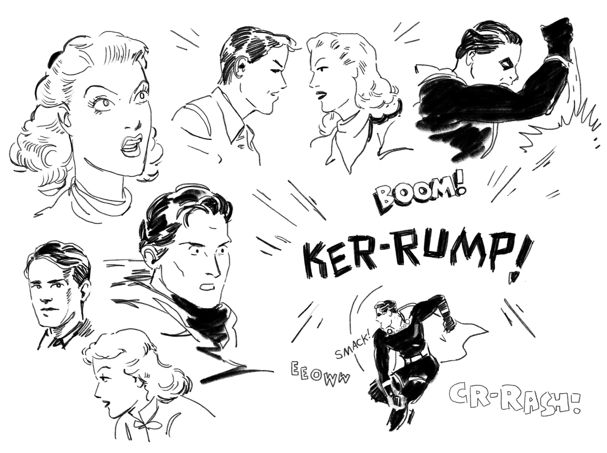  Studies – 50s Cartooning 