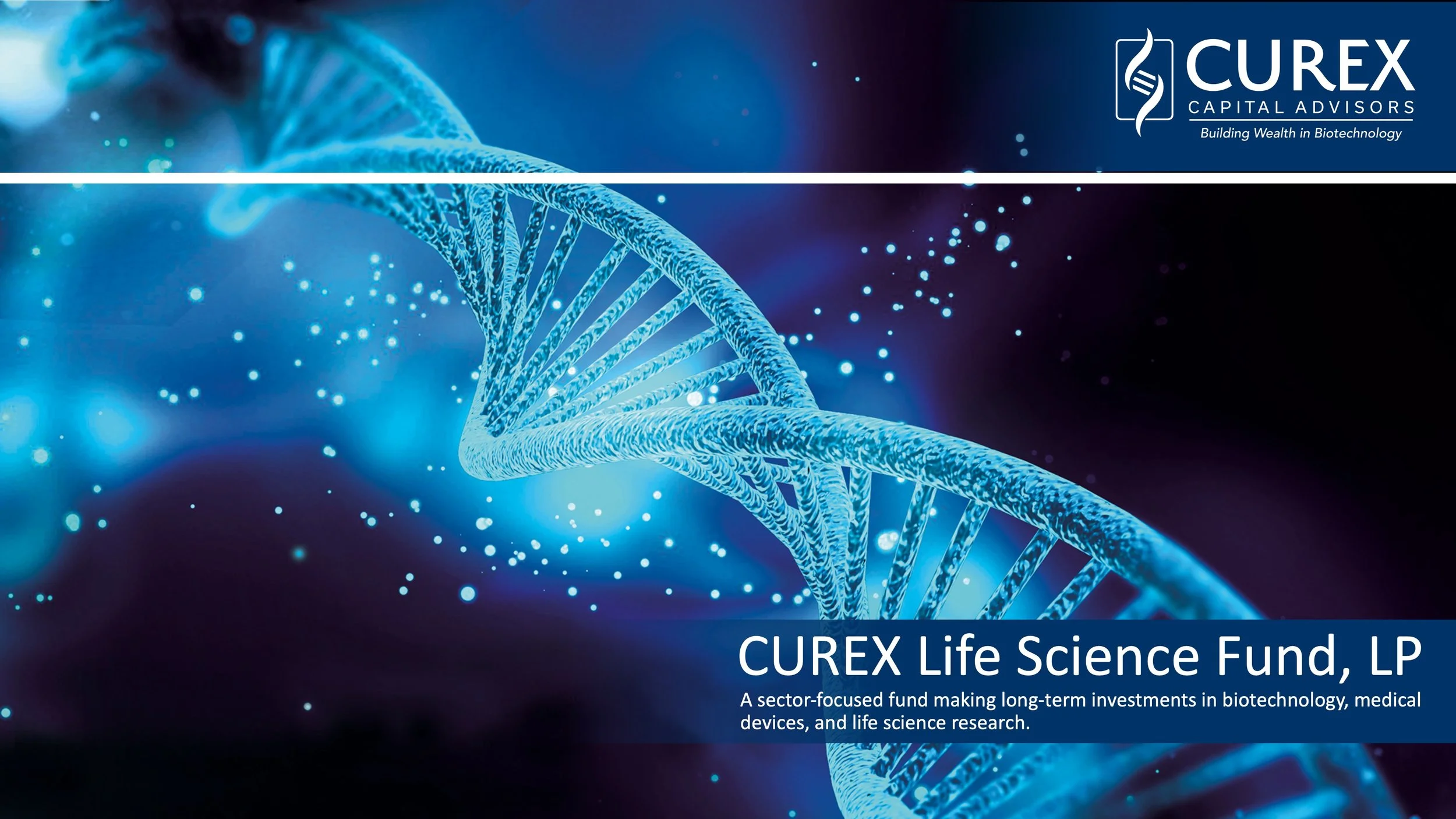 CUREX Investor Deck powerpoint