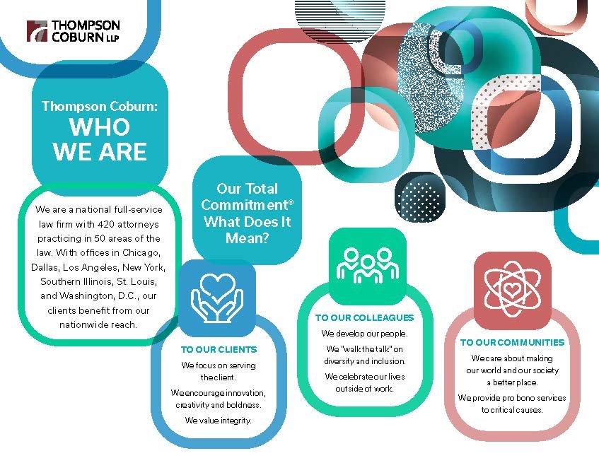 Thompson Coburn Who We Are one-pager front