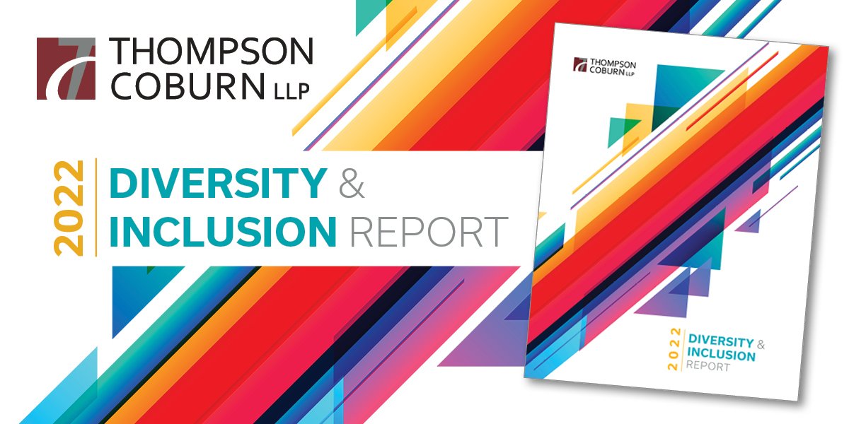 Thompson Coburn D&I Report announcement — LinkedIn