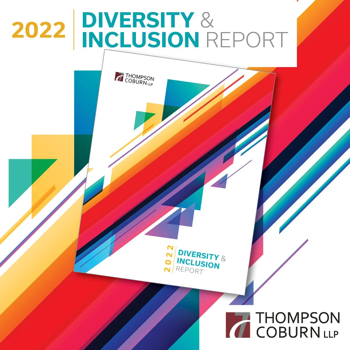 Thompson Coburn D&I Report announcement — Instagram
