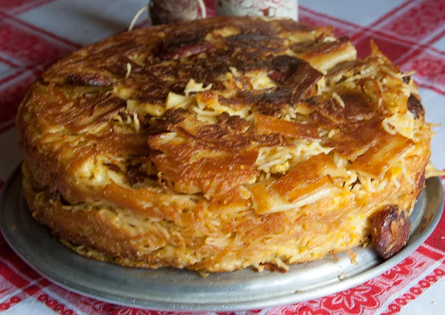 Frittata di Maccheroni (Fried Pasta Cake)