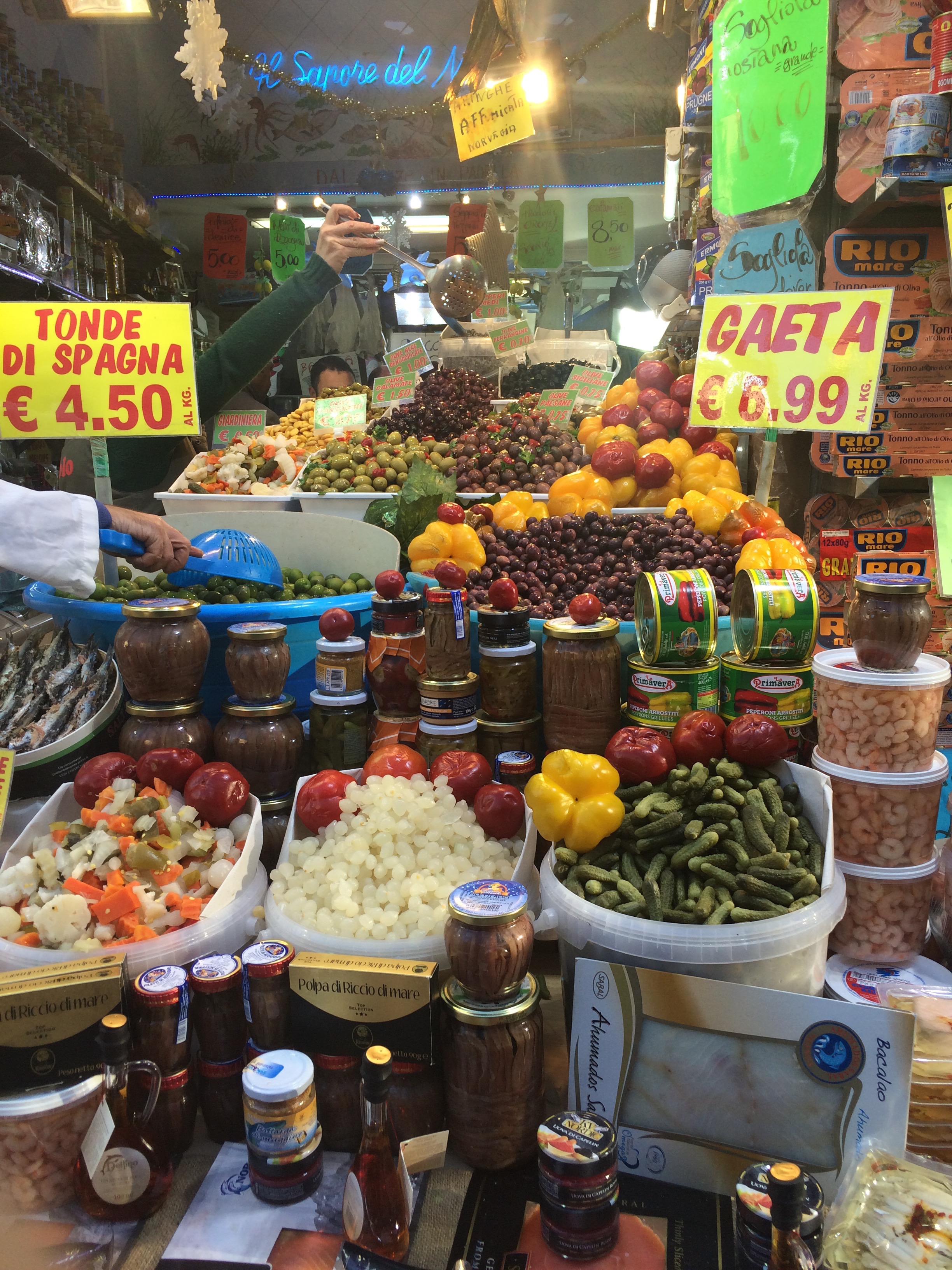 My favorite pantry store off of Via Antignano in the Vomero