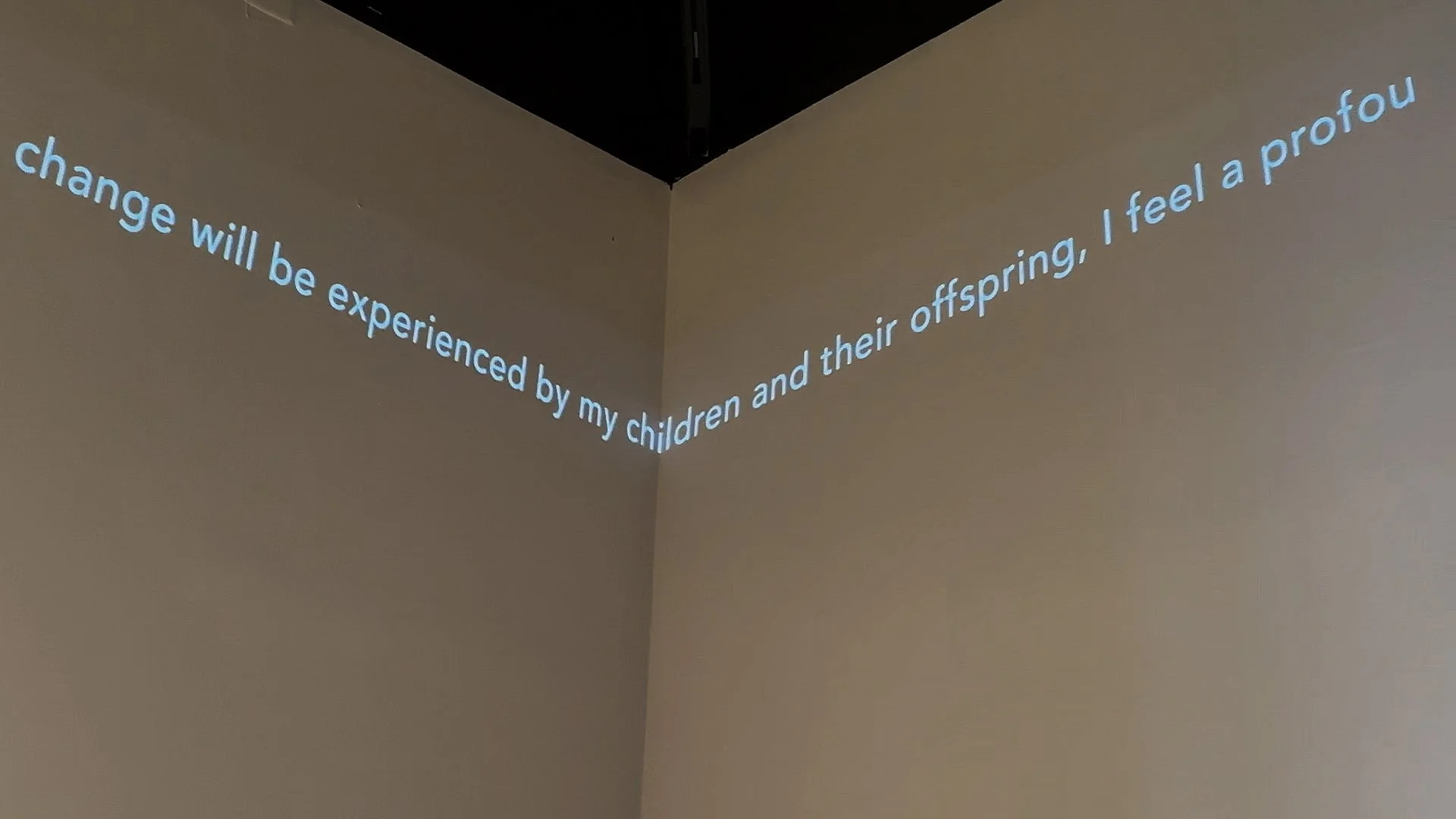  Corner installation, Center for Art, Design, and Visual Culture, Baltimore, MD, 2026 