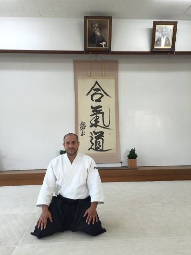 Sensei Merea i Hombu Dojo