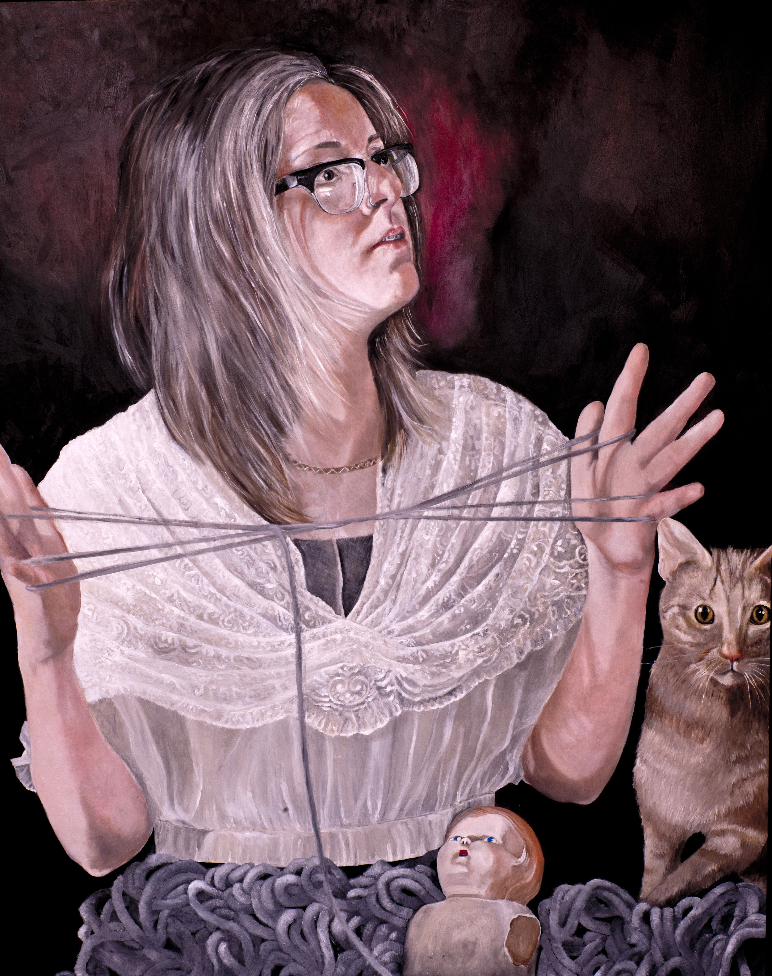 kearney hull_mary_shhh_48X38 oil on panel.JPG