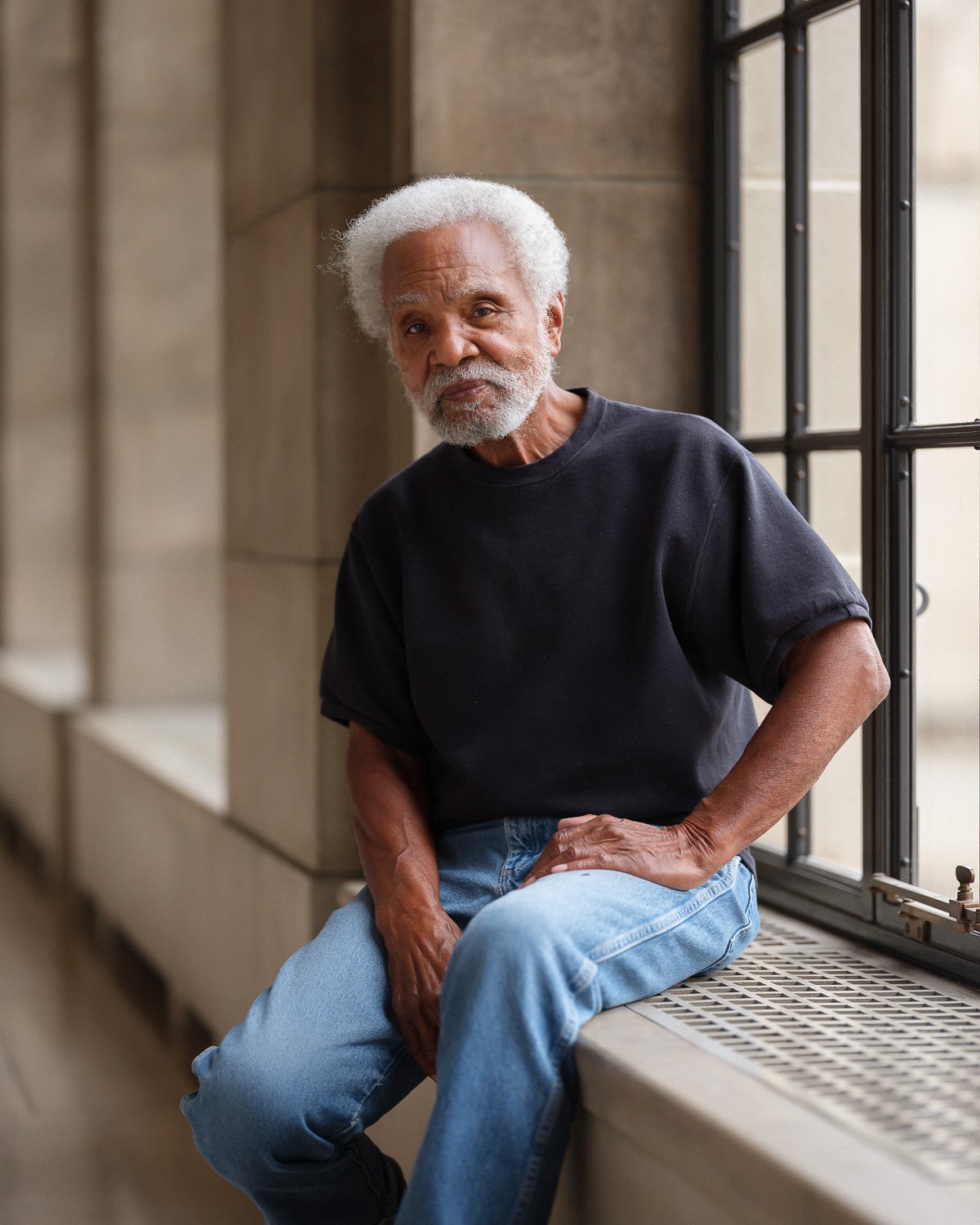  Nebraska State Senator Ernie Chambers at the State Capitol, Lincoln, NE, for National Geographic, 2020 