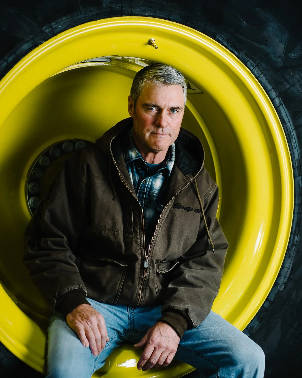  Activist Kevin Kenney at the Nebraska Power Farming Show, Lincoln, NE, for Bloomberg Businessweek, 2019 