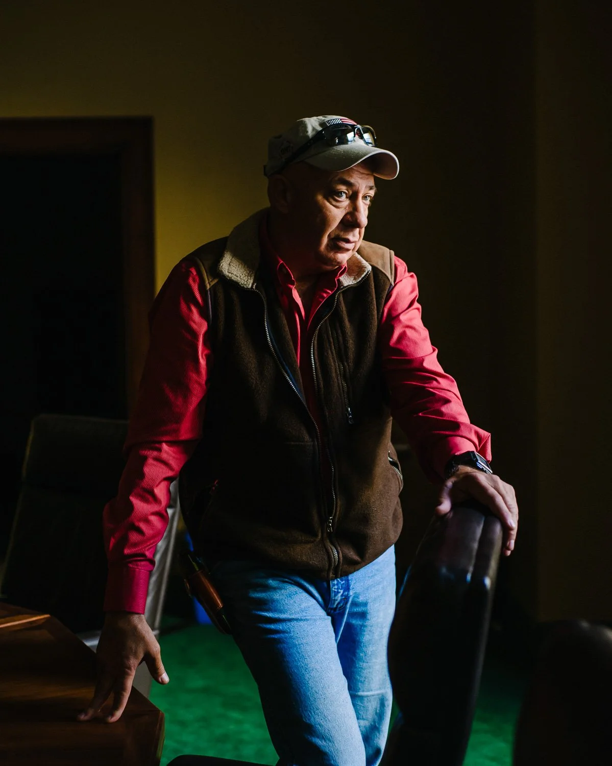  State Senator Tom Brewer at the Nebraska State Capitol, Lincoln, NE, for Bloomberg Businessweek, 2019 