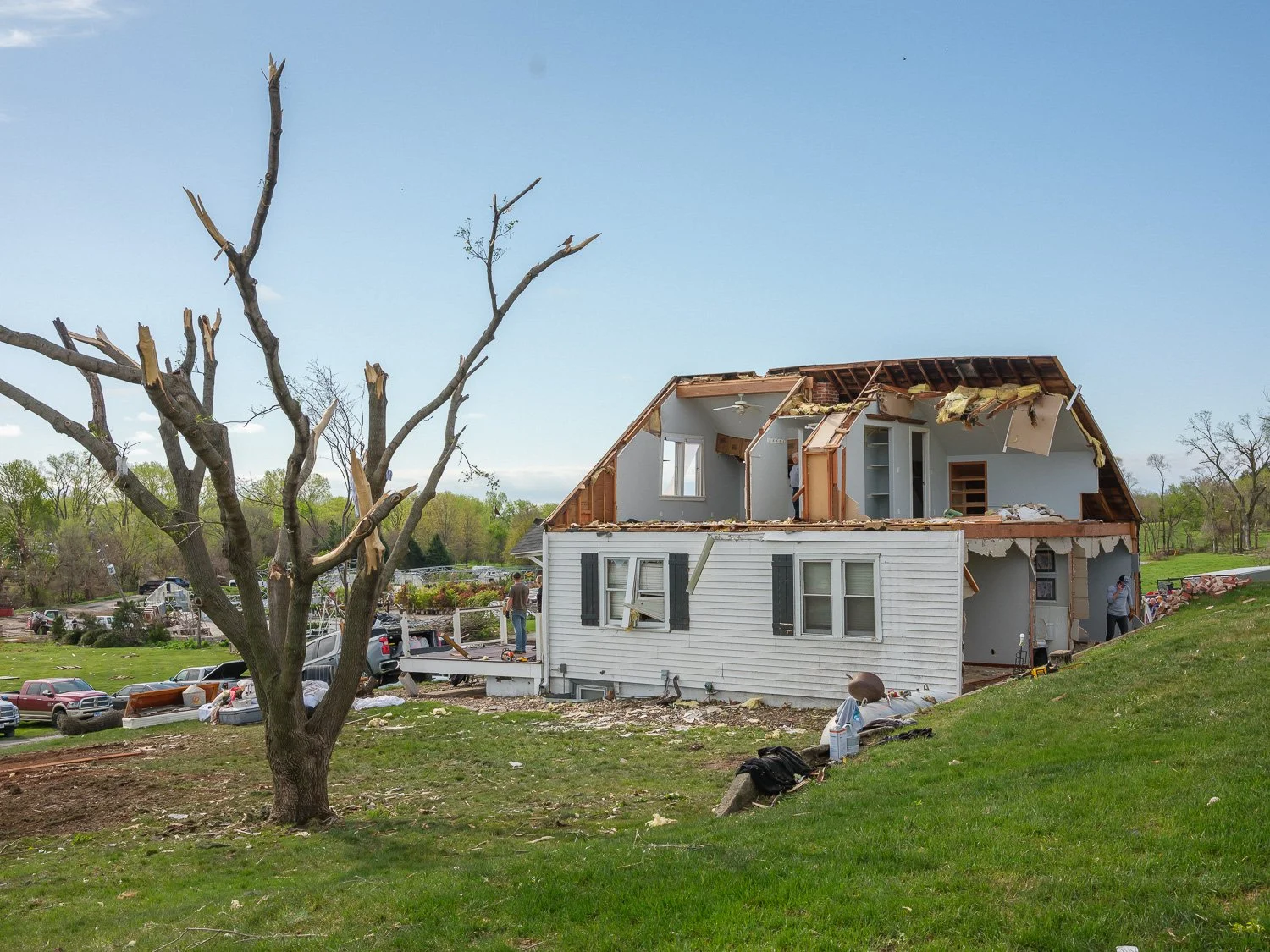  Tornado damage in Elkhorn, NE, for The New York Times, 2024 