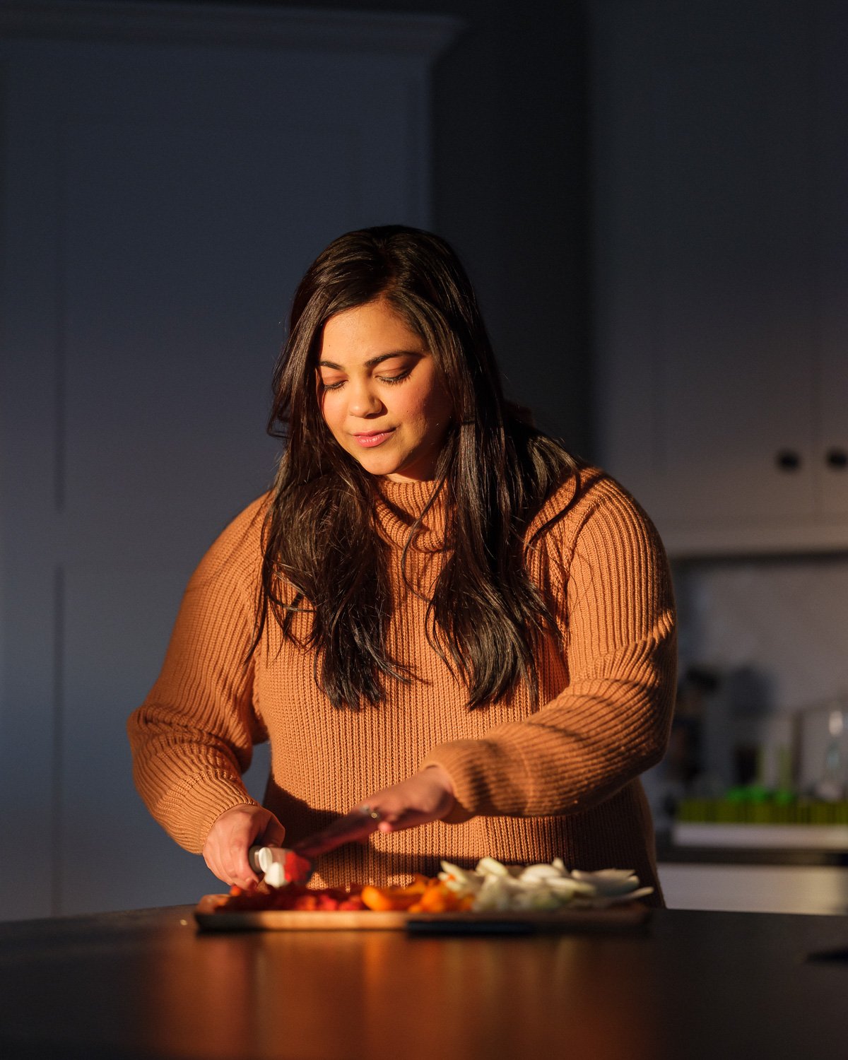  Obstetrician Roma Vora at home, Omaha, NE for BuzzFeed News, 2023 