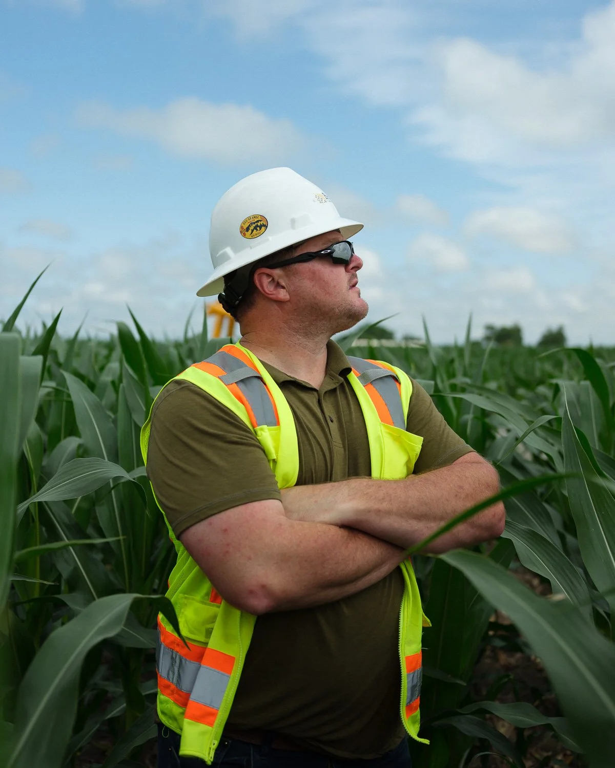  Craig Chambers at the Milligan 1 Wind Farm Project, Western, NE for The New York Times, 2020 