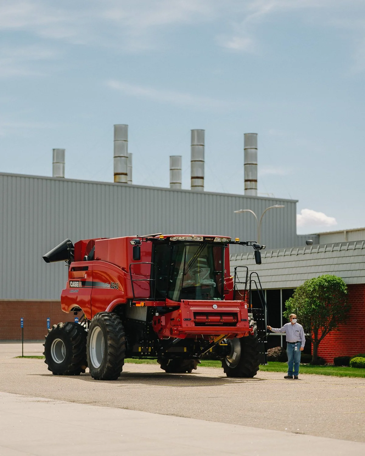  CNH Industrial in Grand Island, NE, for The Wall Street Journal, 2020 