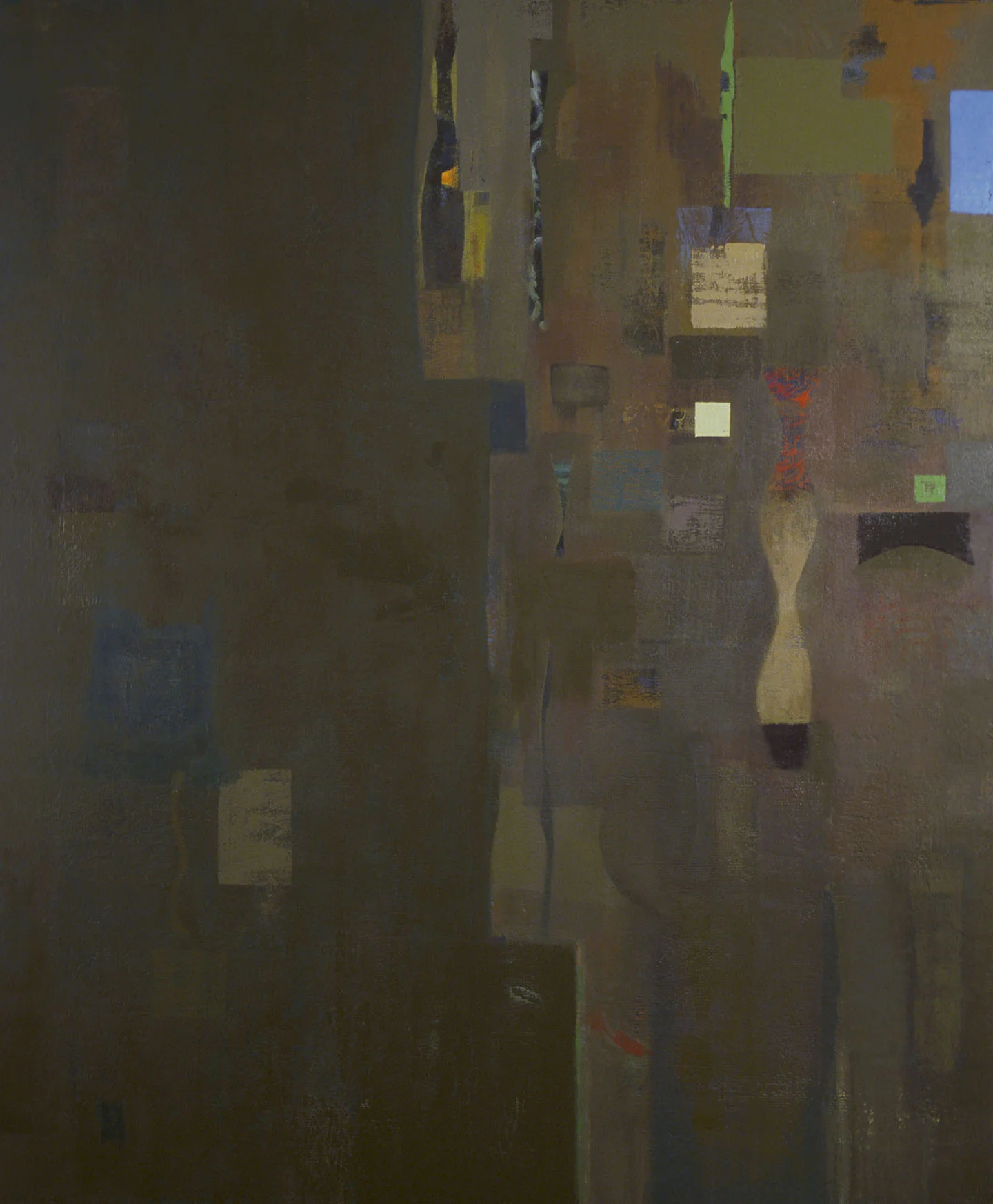 Sacred Space, 48"x 40", oil on wood, 1999