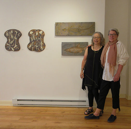 Elizabeth Ennis & naomi Teppich, curators of Bare Bones