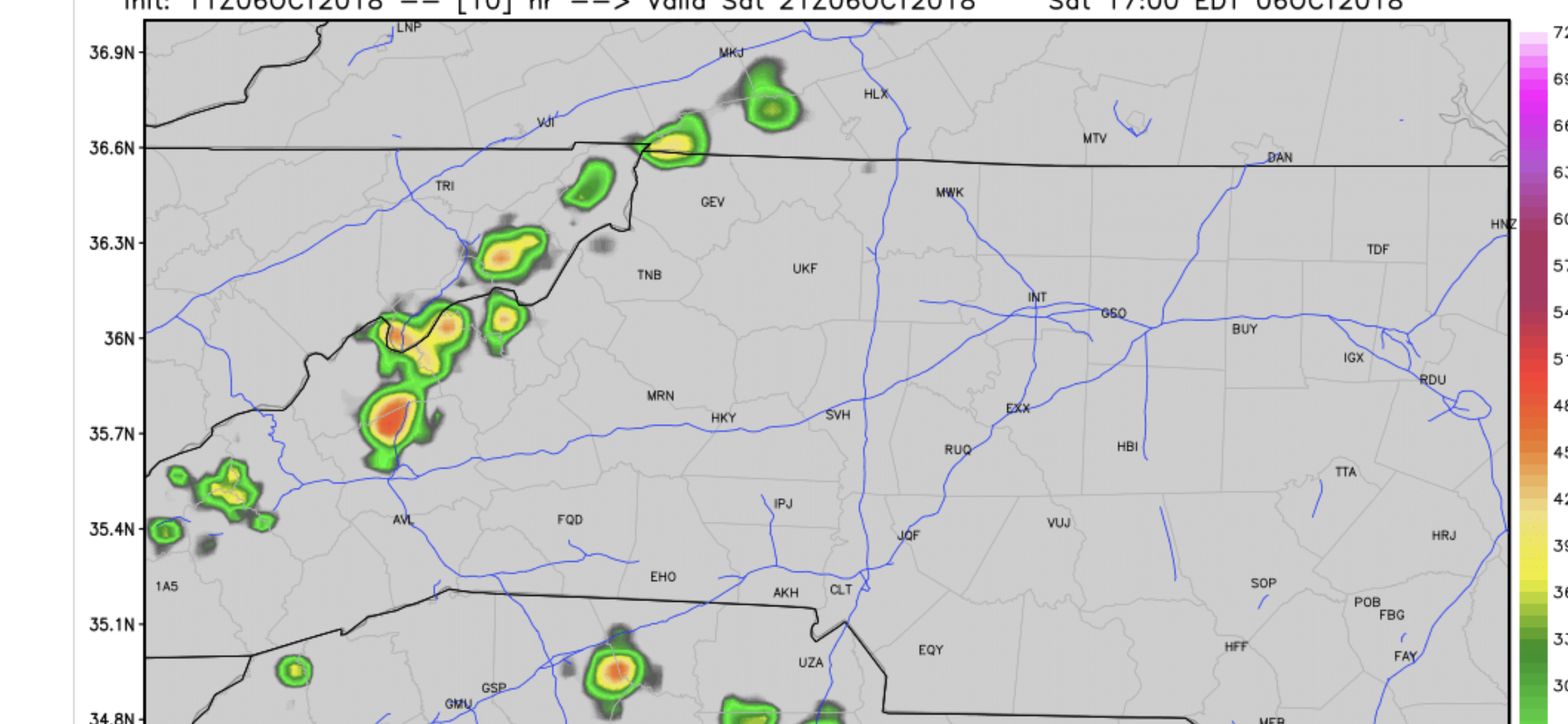 Storm Development Likely This Afternoon Around WNC