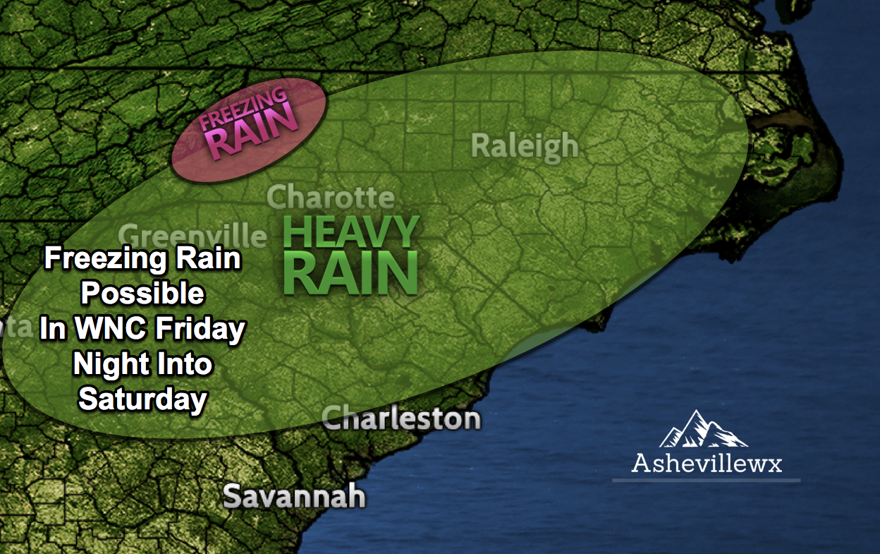 More Ice Possible For WNC This Weekend