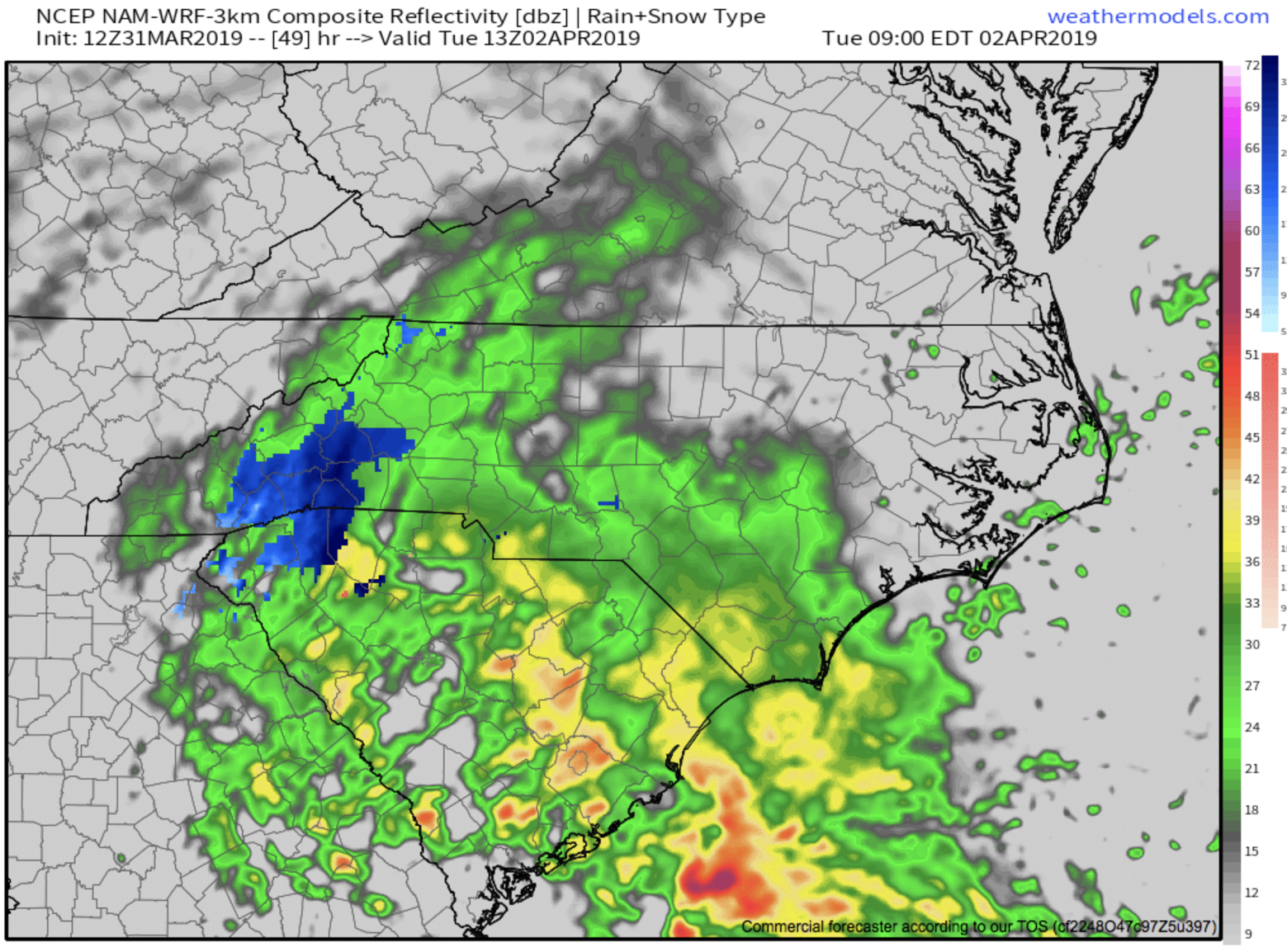 Dynamic April System Could Bring Snow To Mountains Or Foothills Of WNC