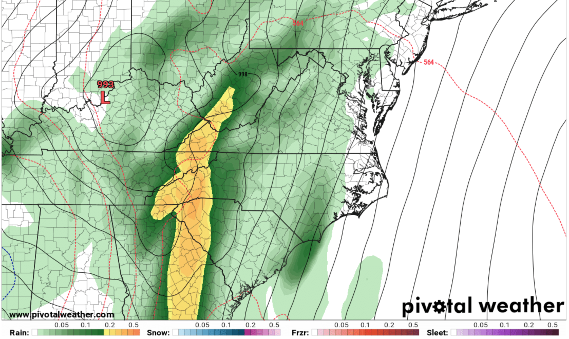 After A Beautiful Week.. Severe Weather, Flash Flooding Return To WNC On Friday