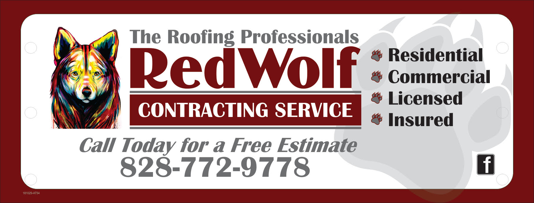 With a trusted name and reputation to back it up, Matt and the folks at RedWolf Contracting Service are the ones to call if you are in need of roofing repairs or replacement. Give him a call (828)772-9778 or visit their website nc-roofers.com to set up your free roof evaluation today, and tell him that Hunter sent you!