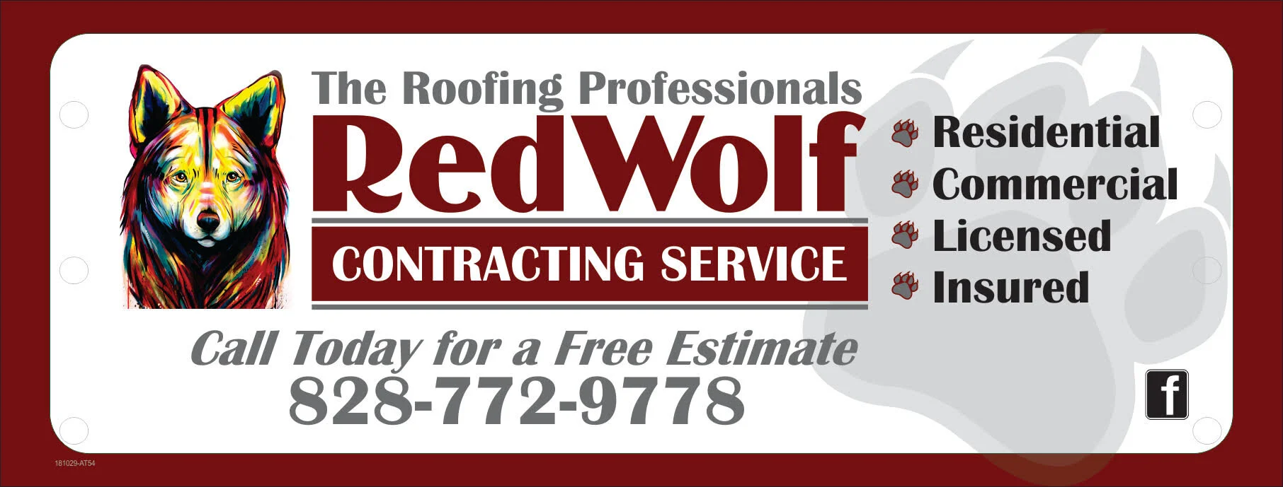 Contact my local trusted roofing source Matt at RedWolf Contracting Services to take care of all of your roof replacements. From shingles, to metal roofing, and even commercial rubber membrane, Matt has the resources and solutions to take care of your job in a professional and cost effective manner. Call (828) 772-9778 or visit nc-roofers.com to set up your free roof inspection.