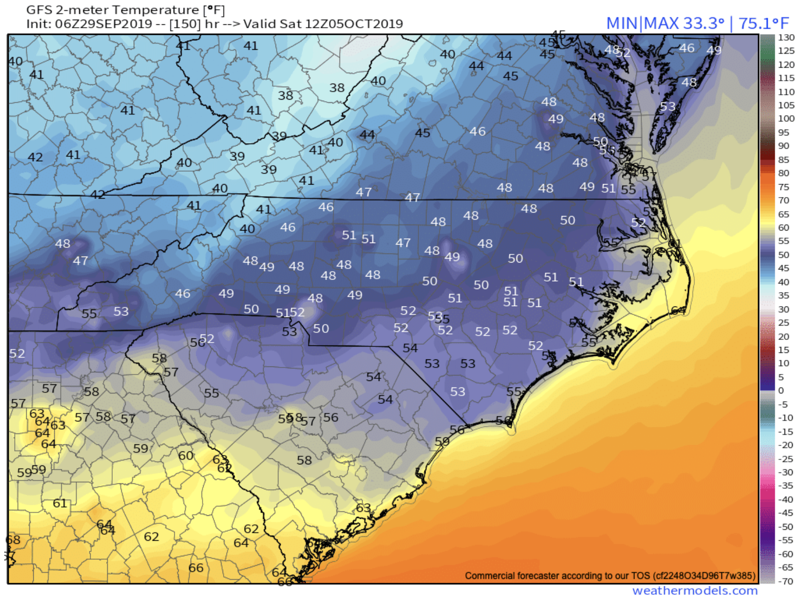 Extended Cool Down On Tap For WNC Next Weekend