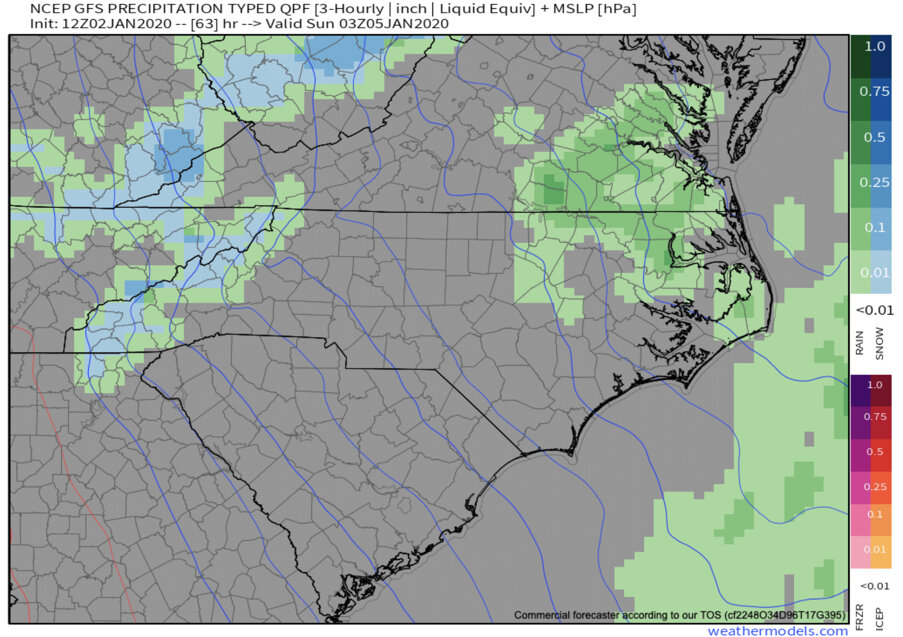 Snow Showers Likely For Some Around WNC Late Saturday & Into Sunday