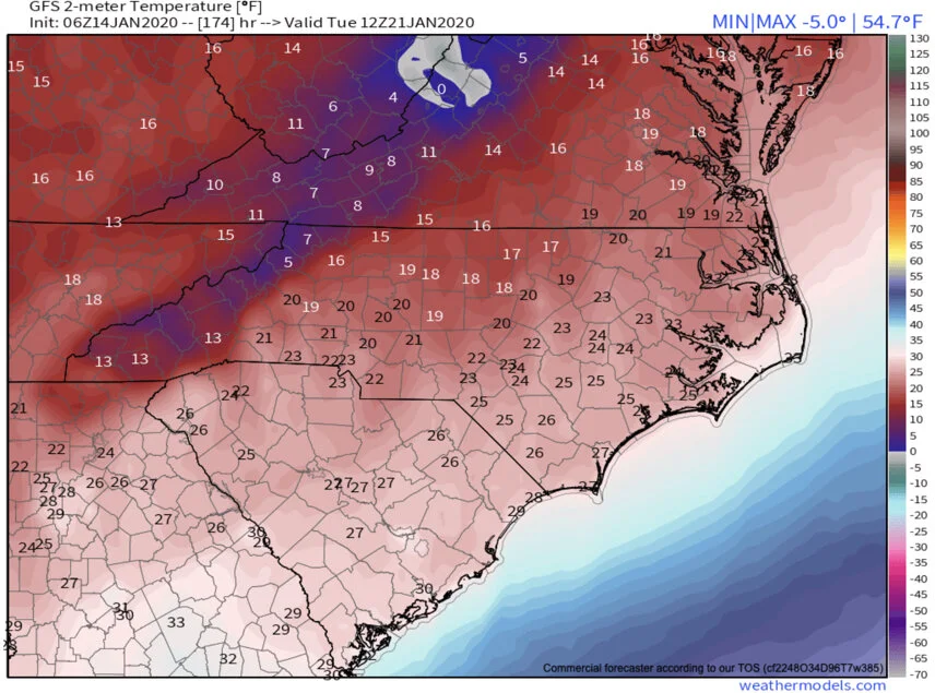 Cold Returns To WNC Late This Weekend As Pattern Change Is On The Horizon